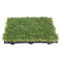 Faux Grass Tile Interlocking Grass Mat Clip Clack Deck Tile Grass